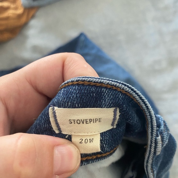 Madewell Stovepipe Jeans 20W - Picture 2 of 2